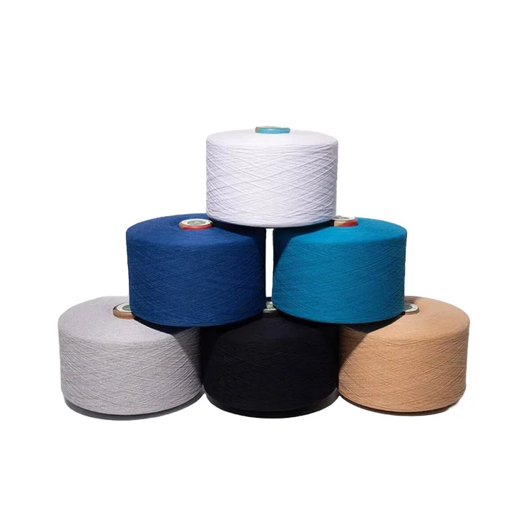 Fio de tecelagem de CVC Fios de cores múltiplas